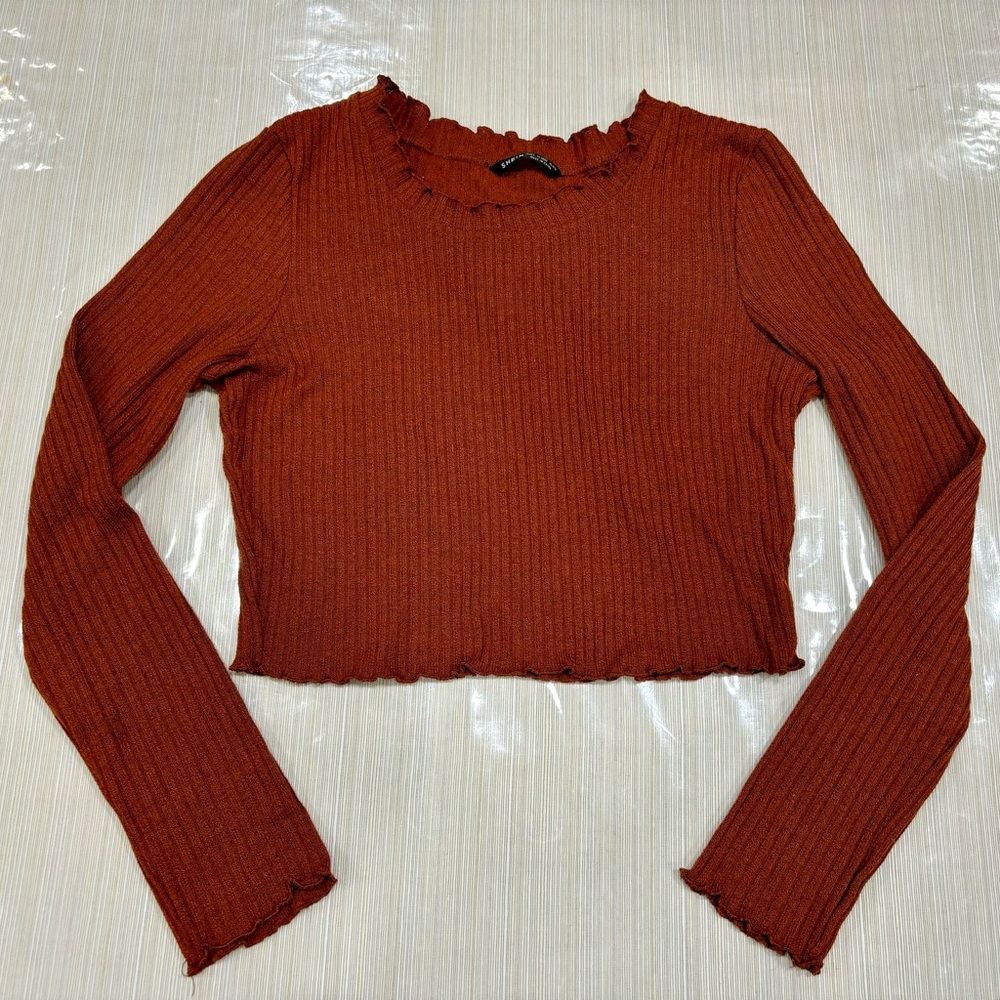 Long Sleeve Crop Top
